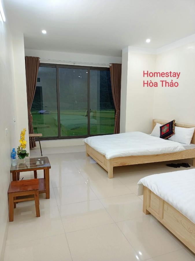 Homestay Hoa Thao - Bus ,Trek & Motorbike Mu Cang Chai Exterior foto